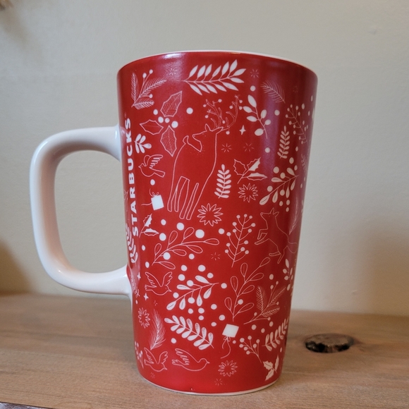 CLEARANCE Starbucks Woodland Themed Holiday Christmad Mug - Picture 2 of 3